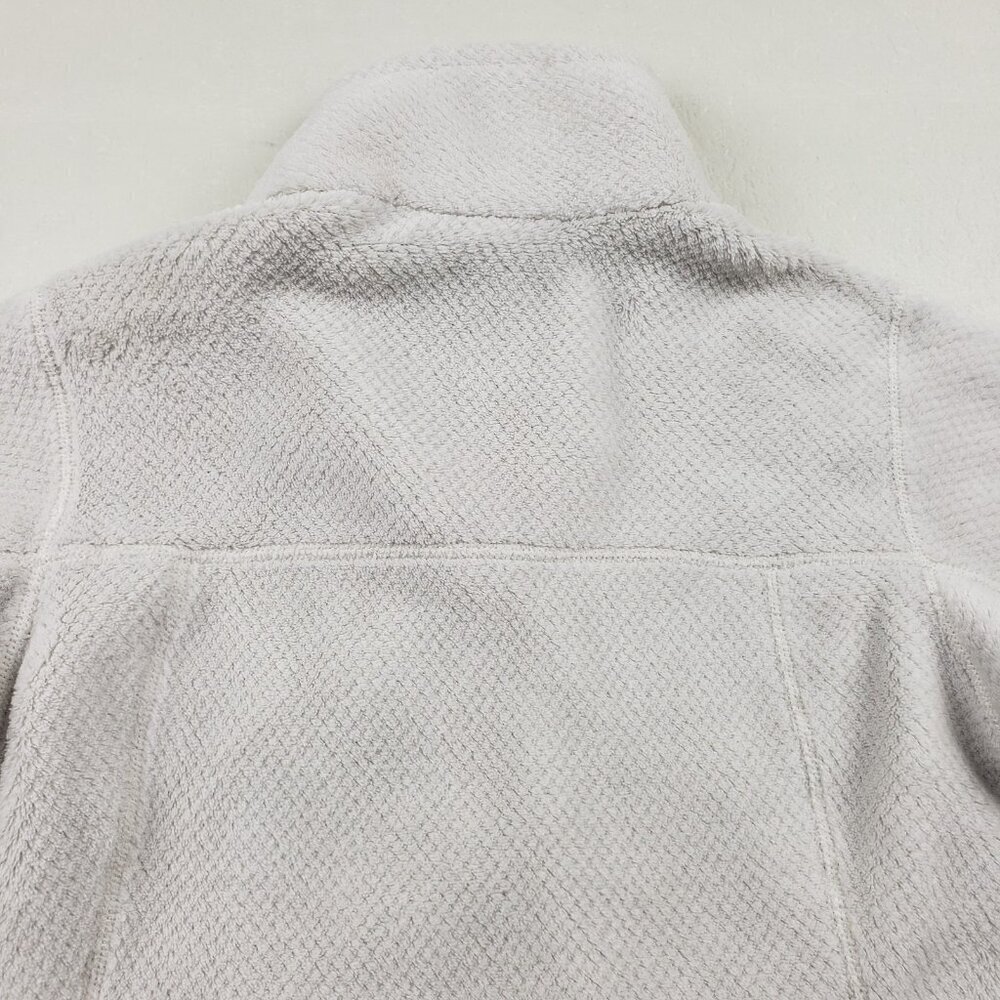 Patagonia Synchilla Snap T Fleece Pullover Womens XS White Outdoor Jacket FLAW - Picture 7 of 12